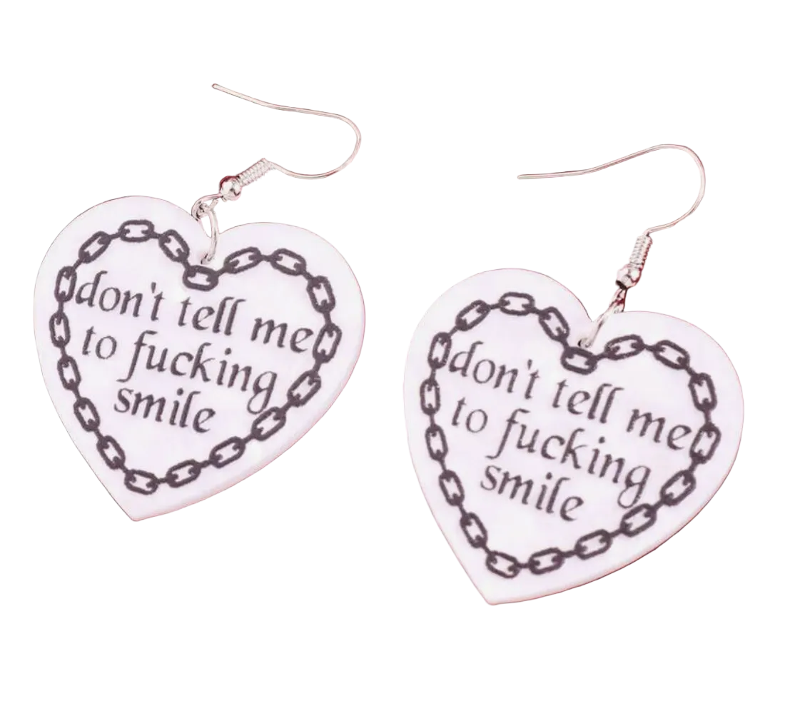 Don't Tell Me Earrings