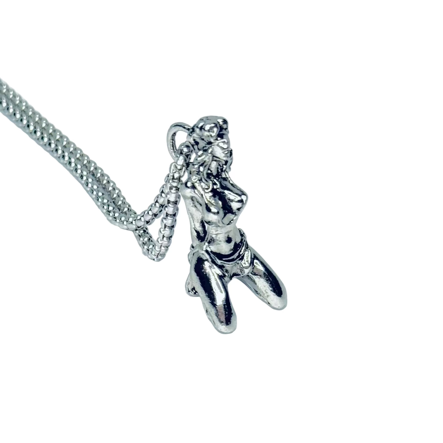 Bound & Kneeling Necklace
