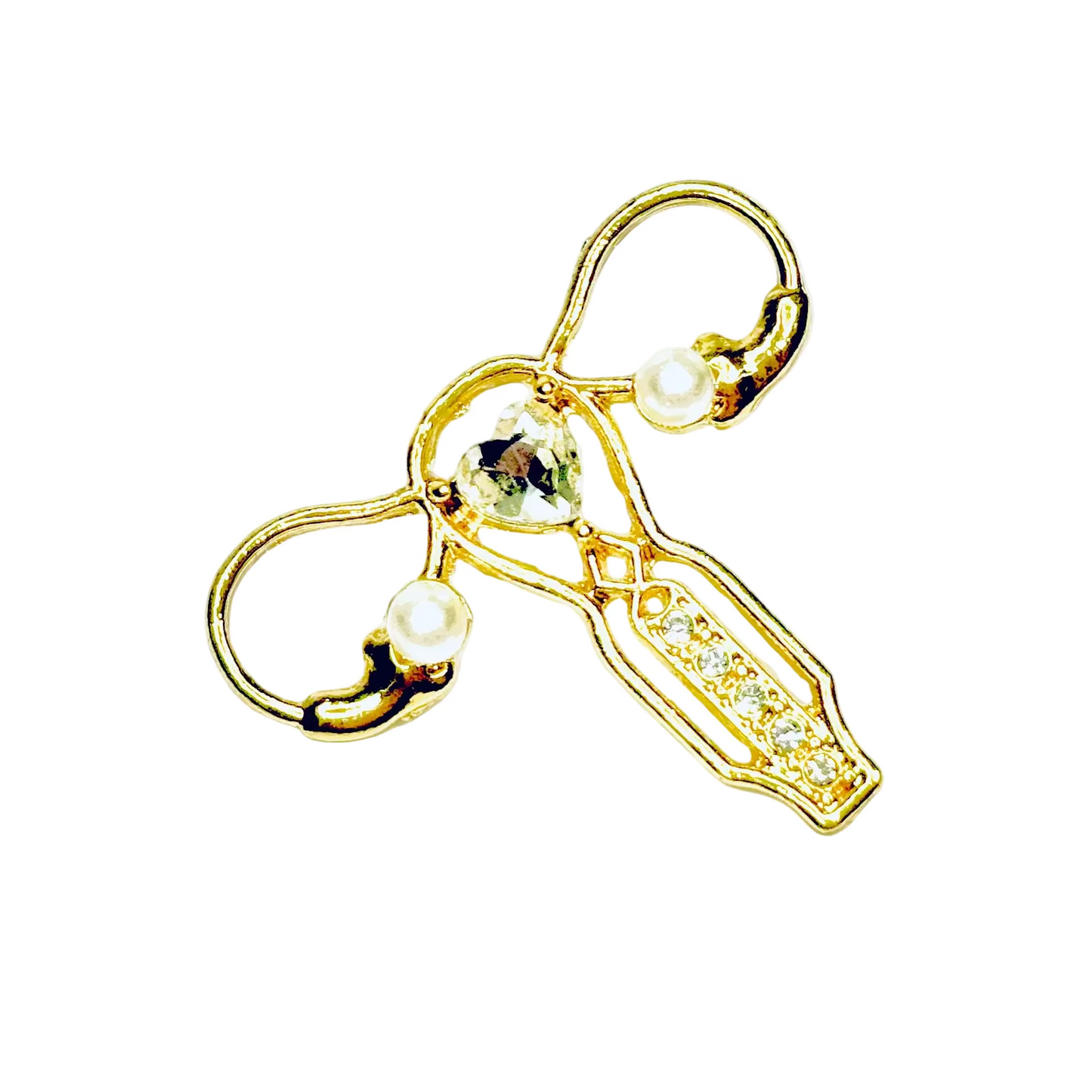 Uterus Pin - Gold