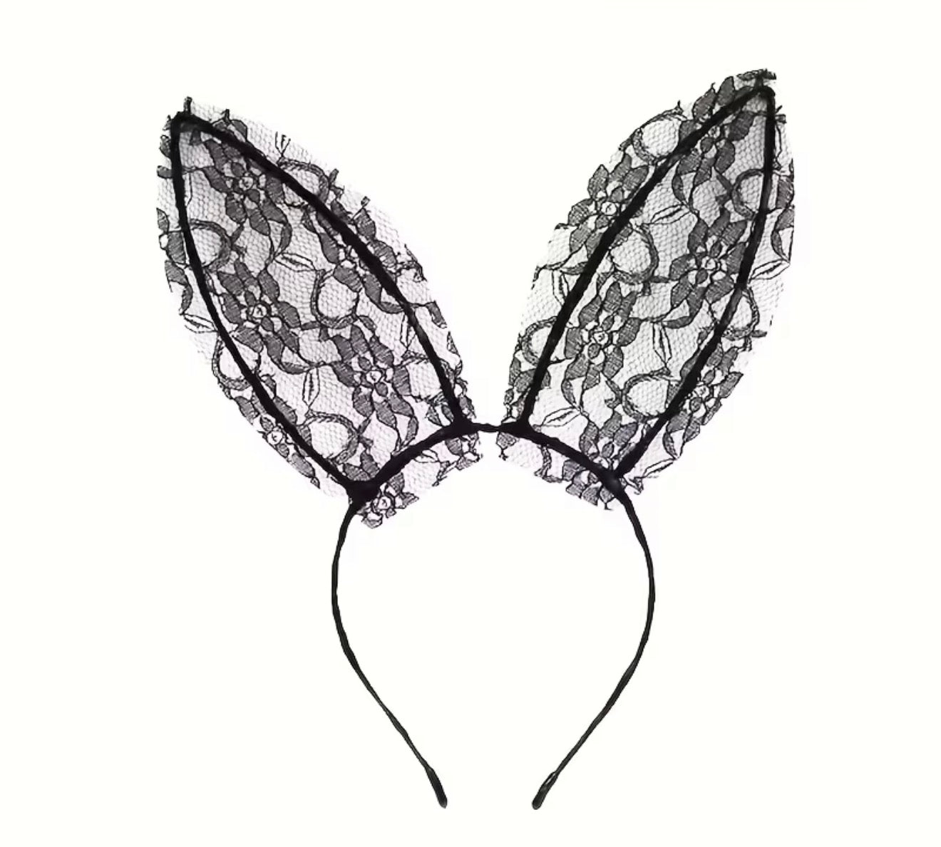 Lace Bunny Ears Headband