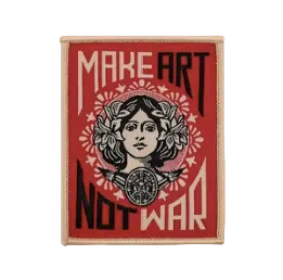 Make Art Embroidered Patch