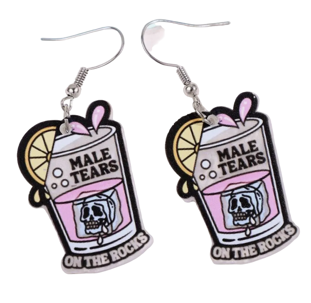 Male Tears Earrings