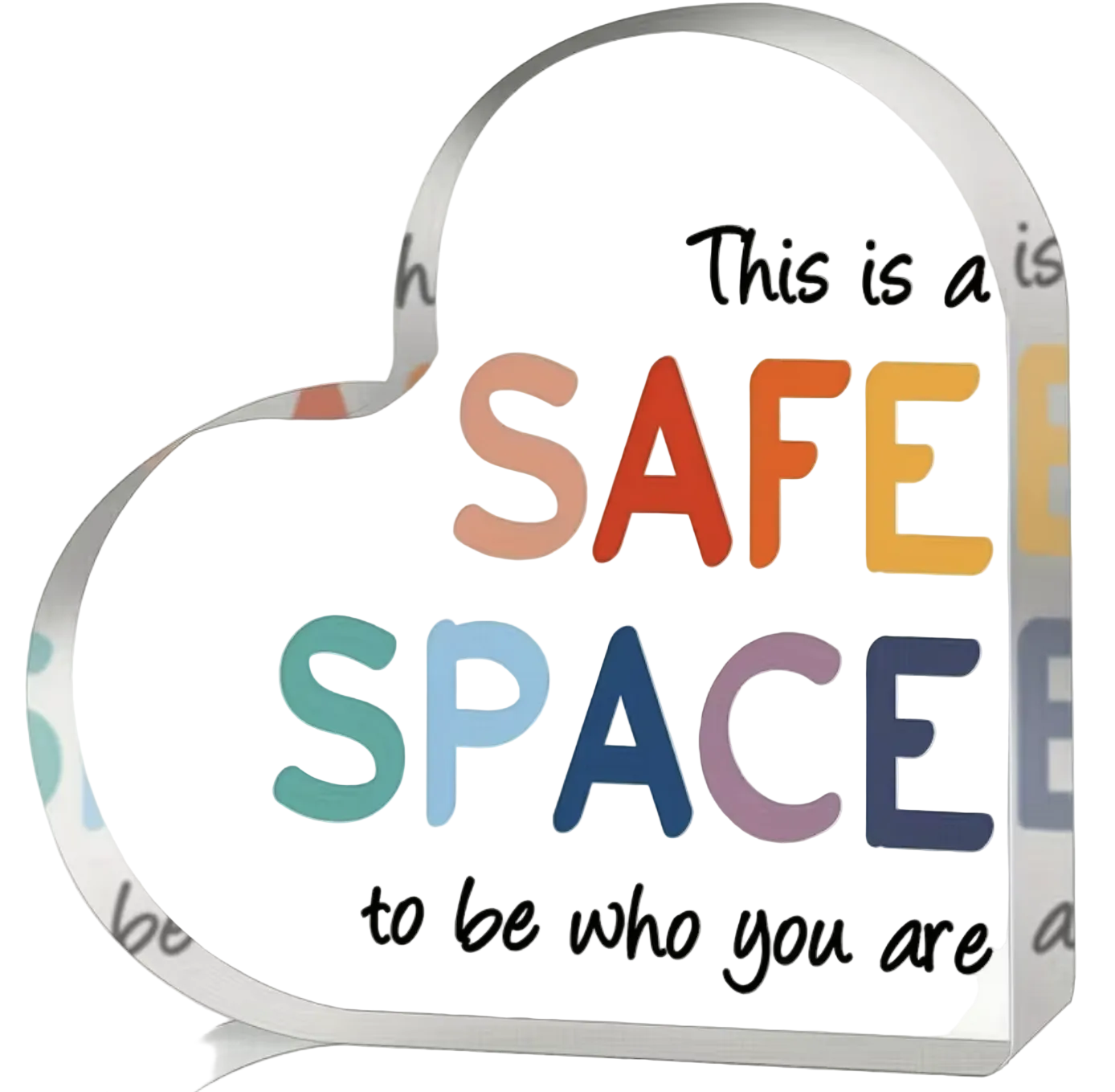 Safe Space Bookshelf Accessory
