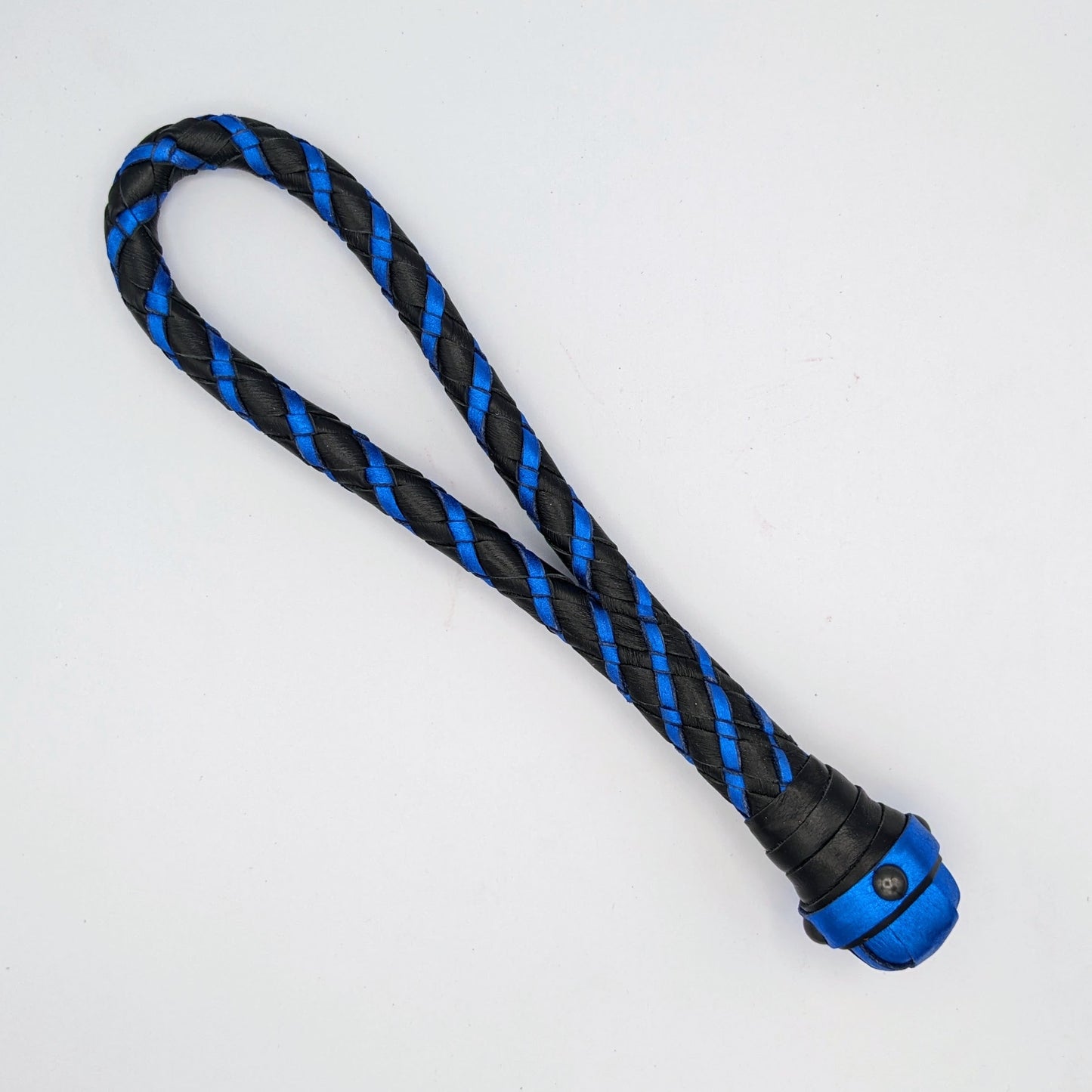 Braided Loop Cable Slapper - Braided Leather paddle