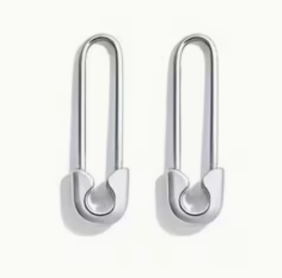 Safety Pin Earrings