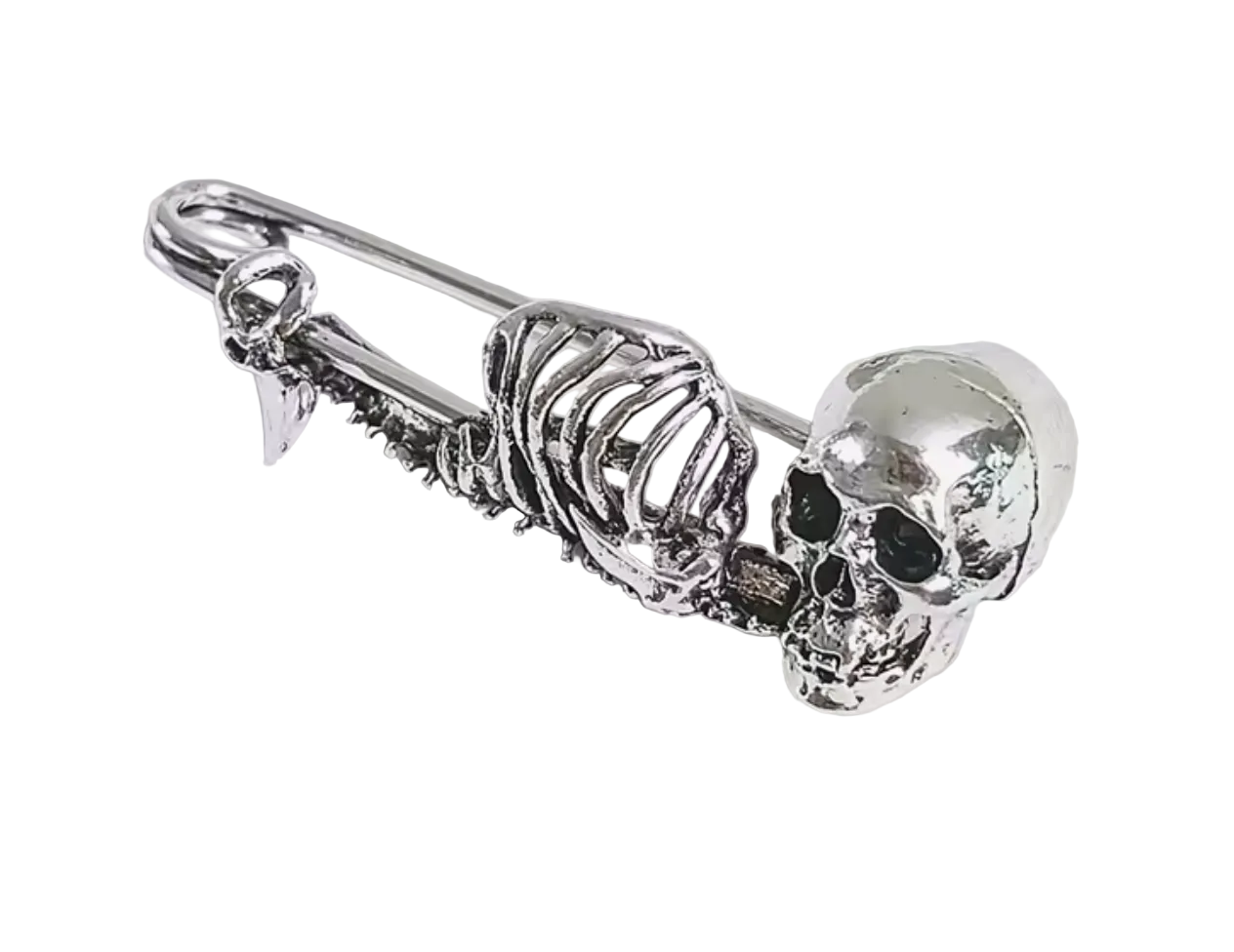 Skull Safety Pin