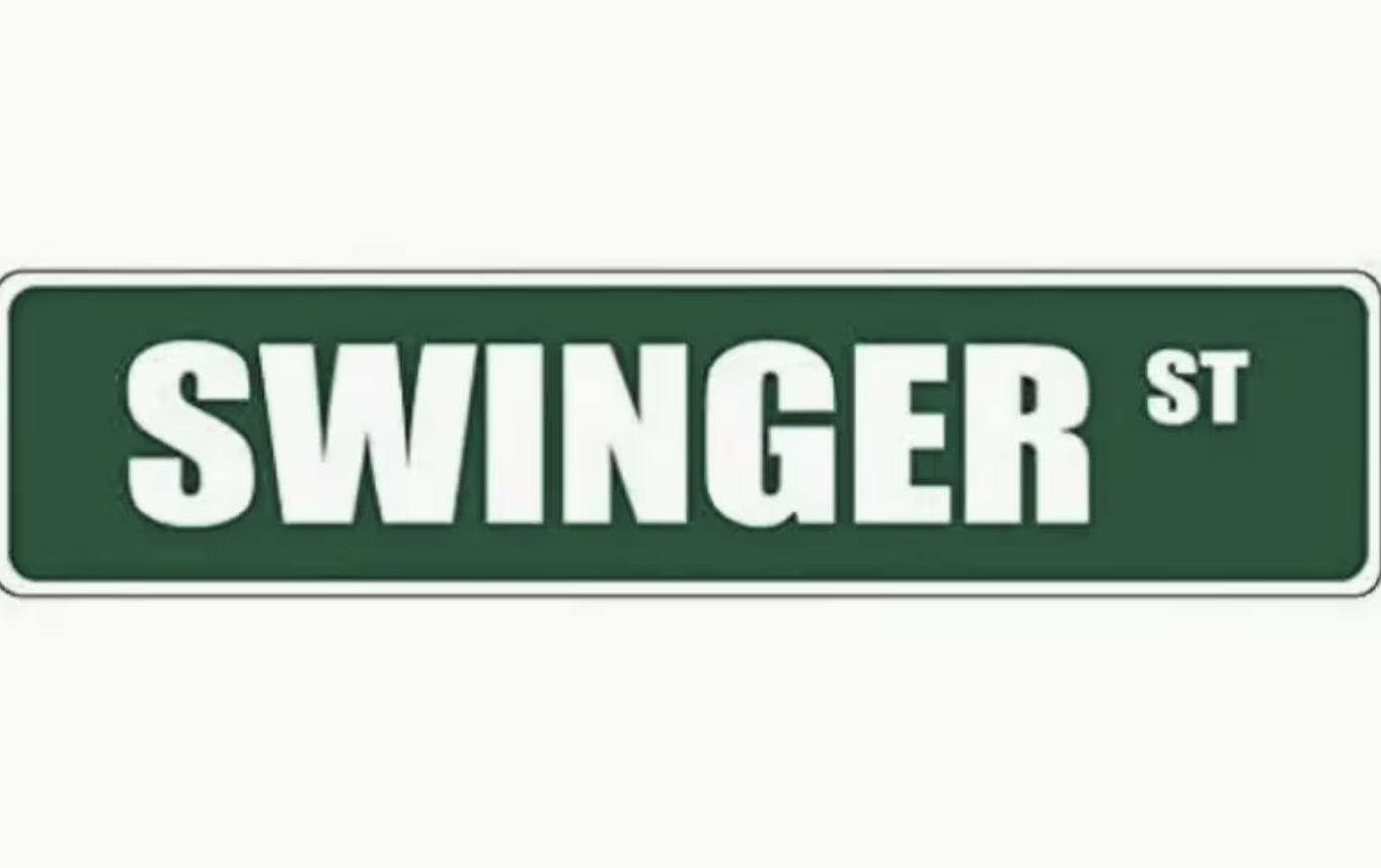 Swinger Street Sign