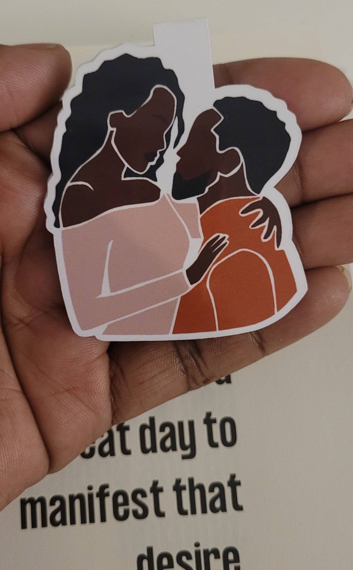 Romance Magnetic Bookmark