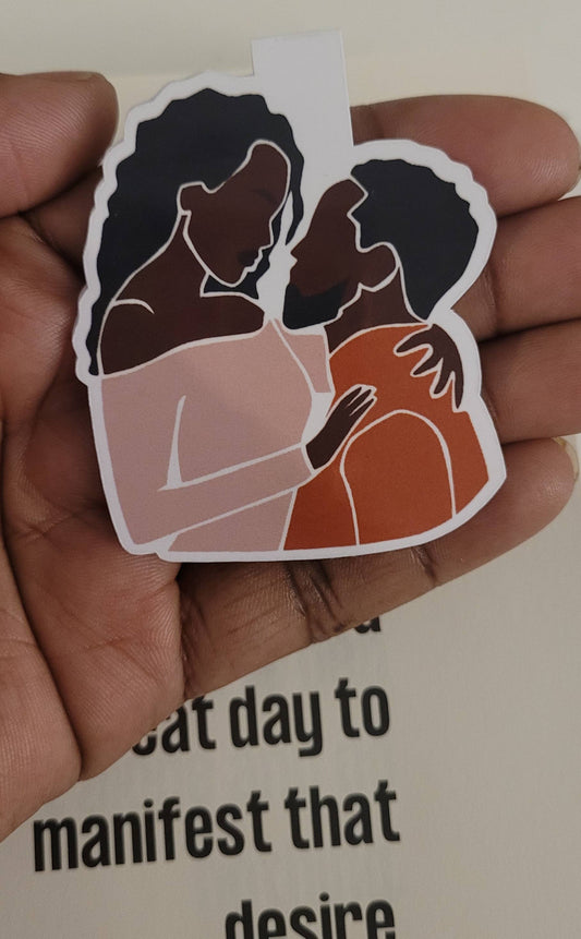 Romance Magnetic Bookmark