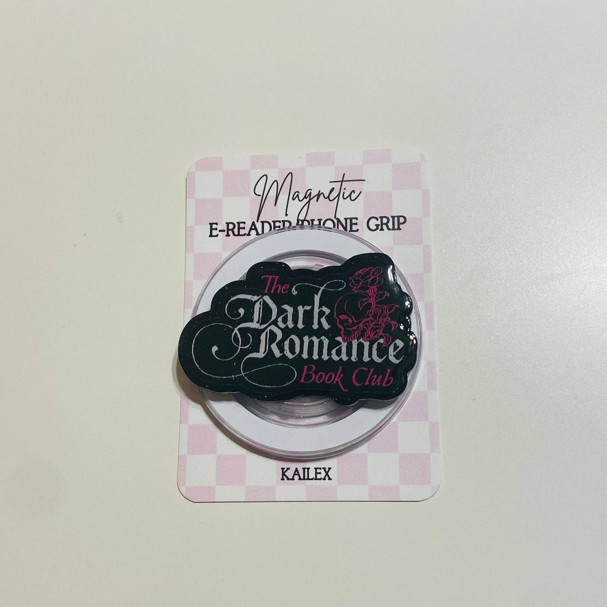 The Dark Romance Book Club E-Reader, Phone Grip for all Devices Magnetic Grip