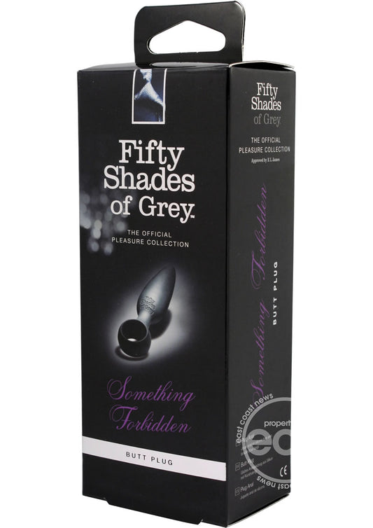 Fifty Shades of Grey Something Forbidden Butt Plug - Black