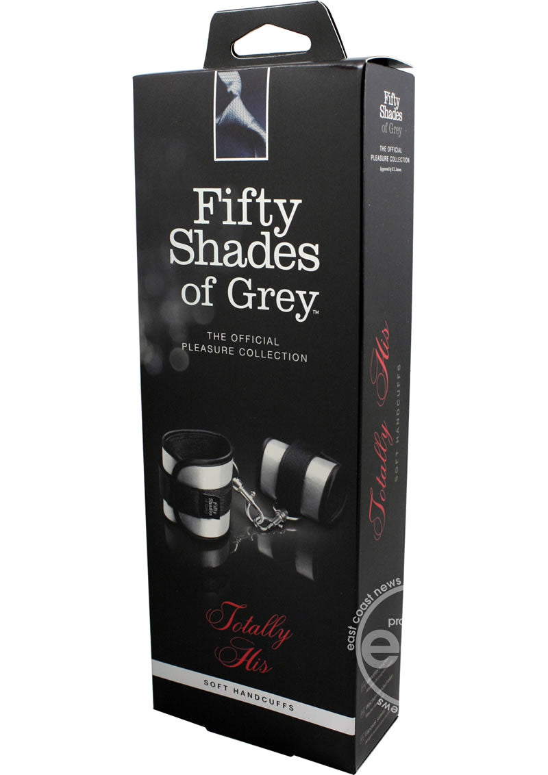 Fifty Shades of Grey Totally His Soft Handcuffs - Silver