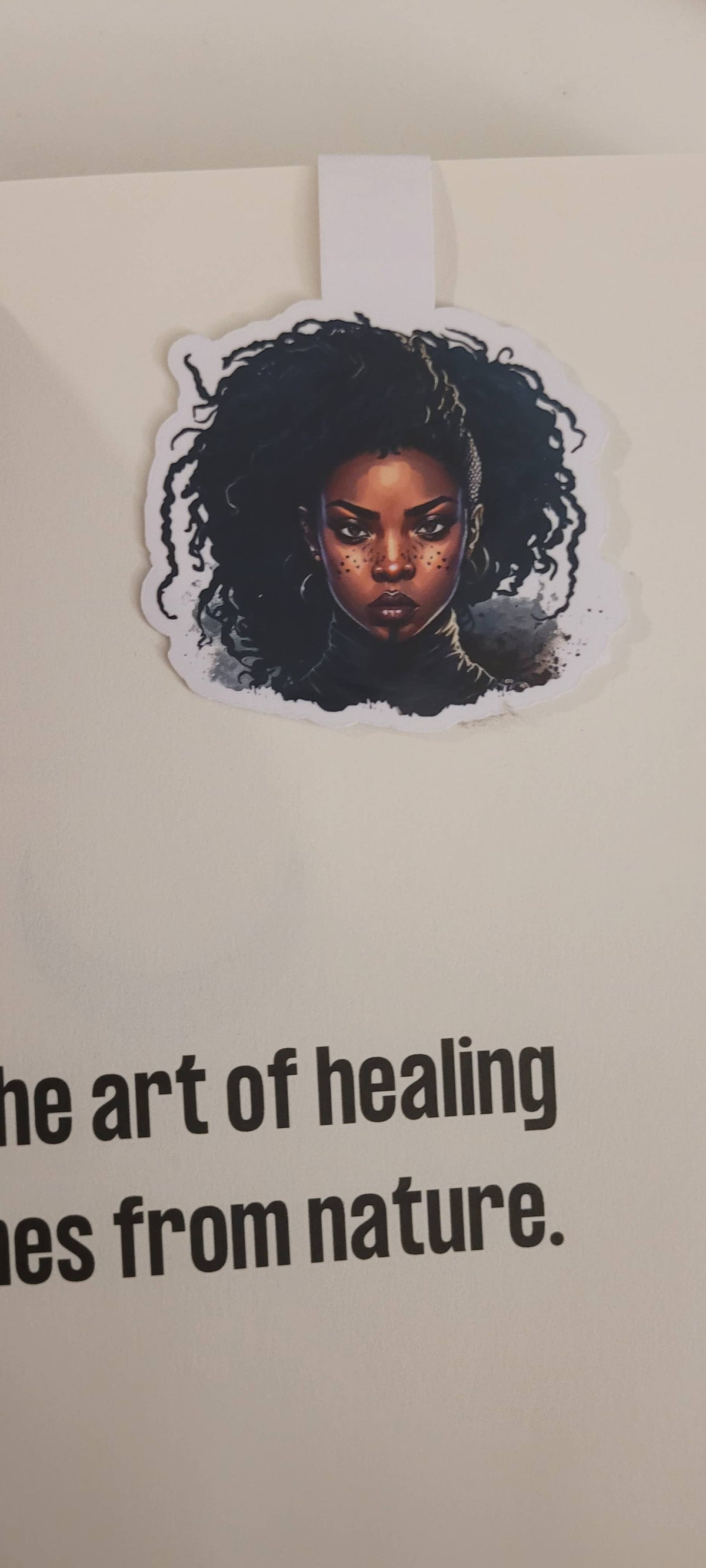 Loc'd Fantasy Magnetic Bookmark