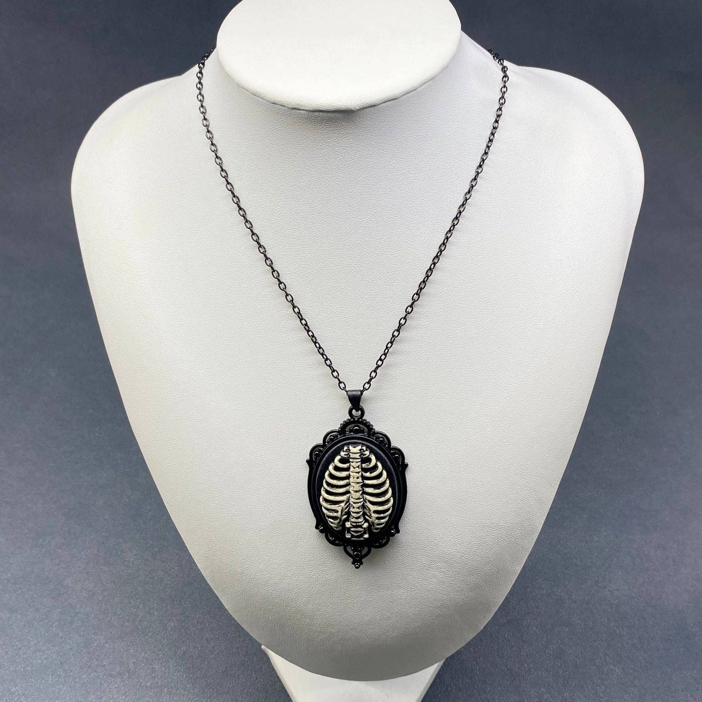 Gothic Style Pendant Black Necklace - GT: C