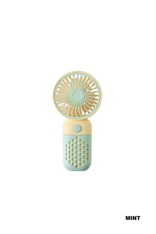 Powerful Mini Hand Fan  Zenana Consgt.: MINT-197051 / OS