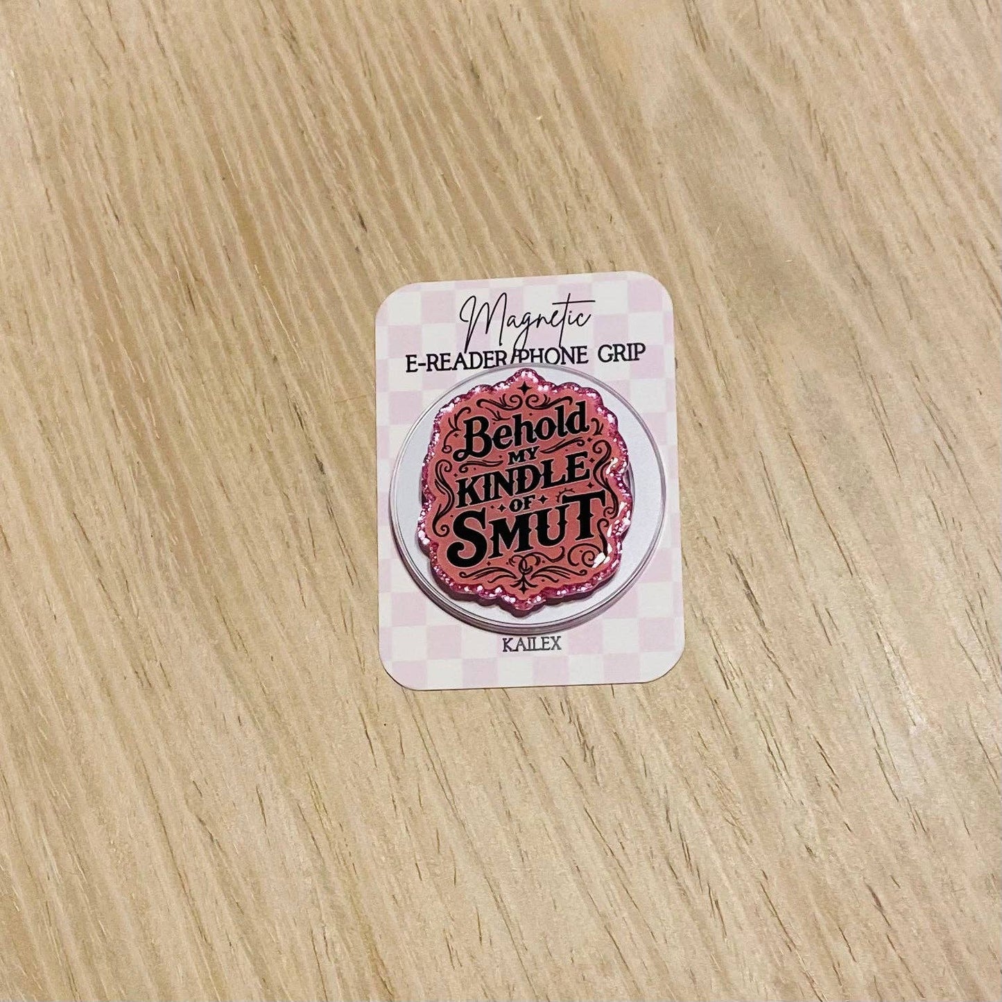 Behold my Kindle of Smut Magnetic Grip