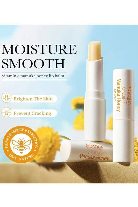 Vitamin E Manuka Honey Lip Balm Zenana Consgt.: WHITE-166386 / OS