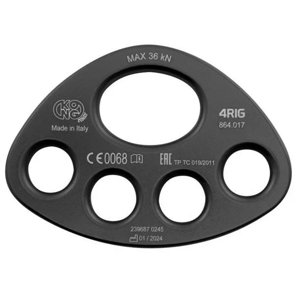 Rigging Plate – Rated -  Anchor Multiplier – for Suspension