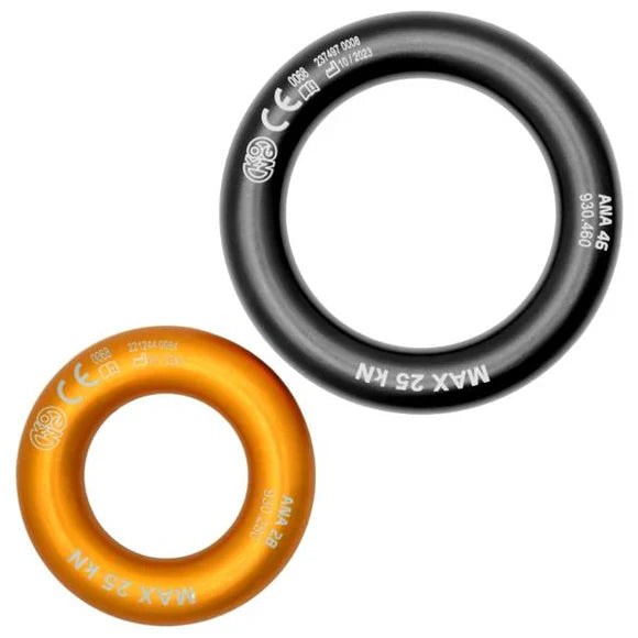 Small Rope Rings – Rated for Suspension – Climbing Rings – Ana