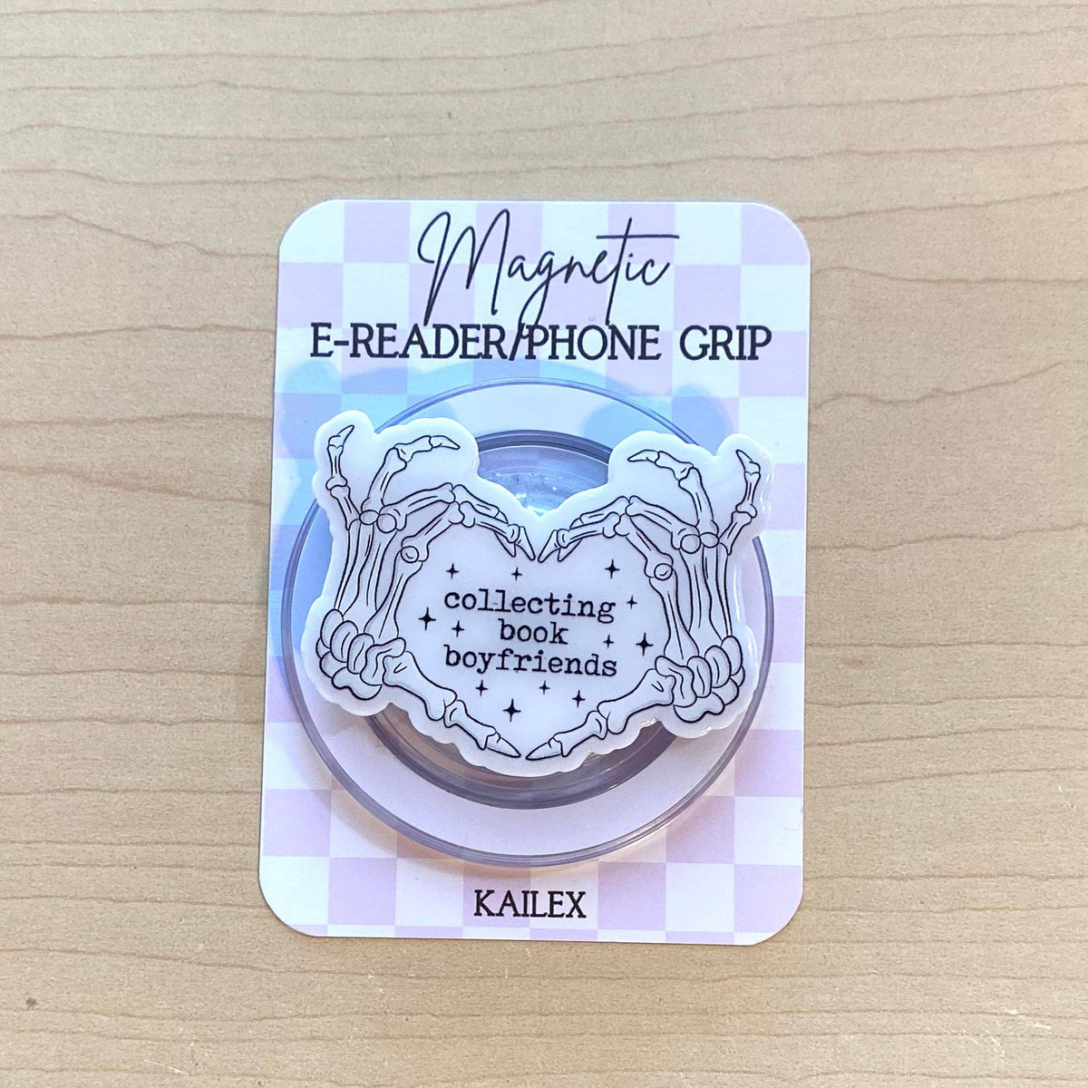 Collecting Book Boyfriends E-Reader, Phone Grip for all Devices - Magnetic Grip