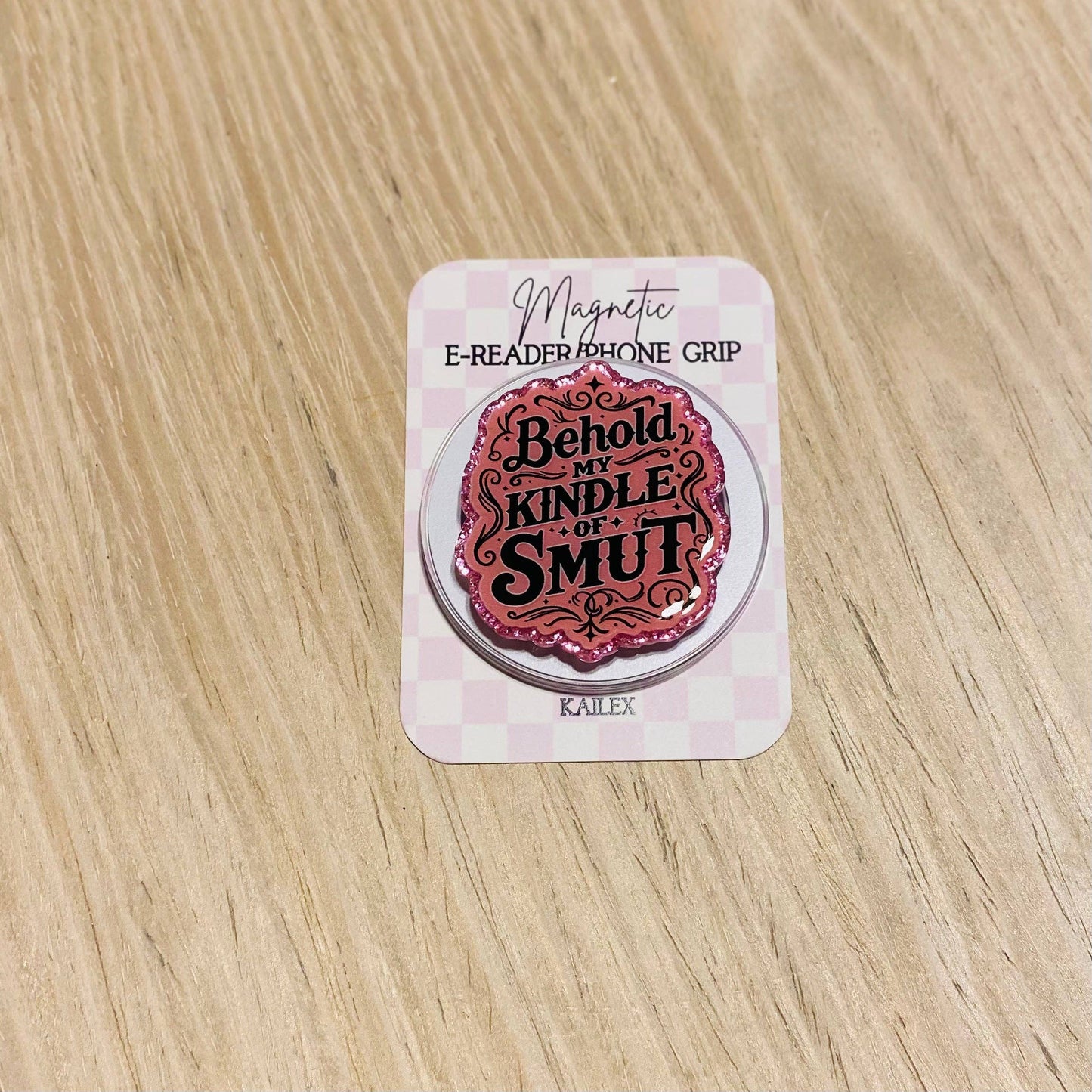 Behold my Kindle of Smut Magnetic Grip