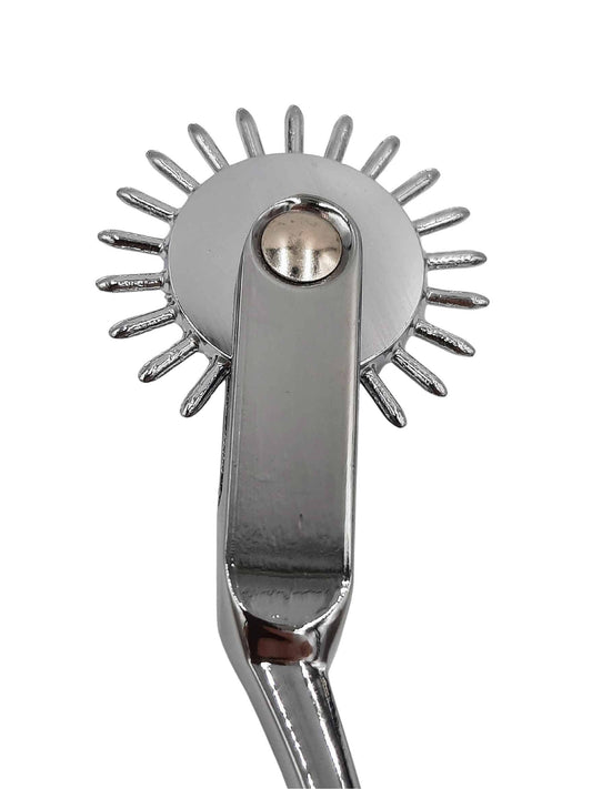 Wartenberg Wheel, Prickly Toy for Sensation Play: Silver -Preorder