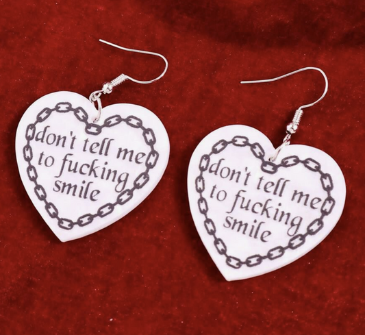 Don't Tell Me Earrings