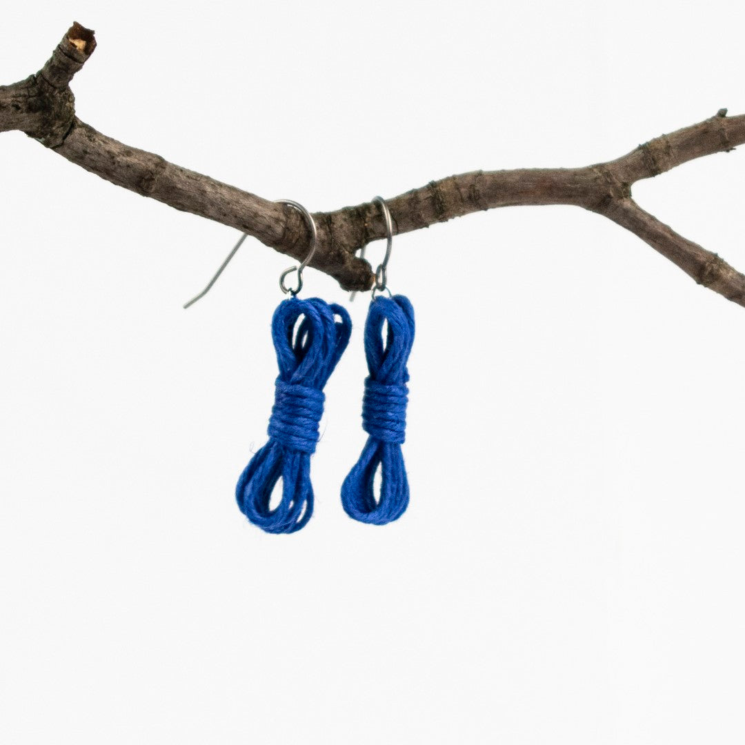 Bondage Rope Earrings - Bondage Earrings - BDSM Earrings - Kink Earrings