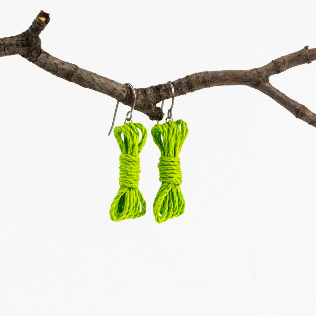 Bondage Rope Earrings - Bondage Earrings - BDSM Earrings - Kink Earrings