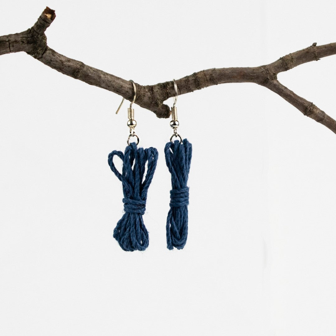 Bondage Rope Earrings - Bondage Earrings - BDSM Earrings - Kink Earrings