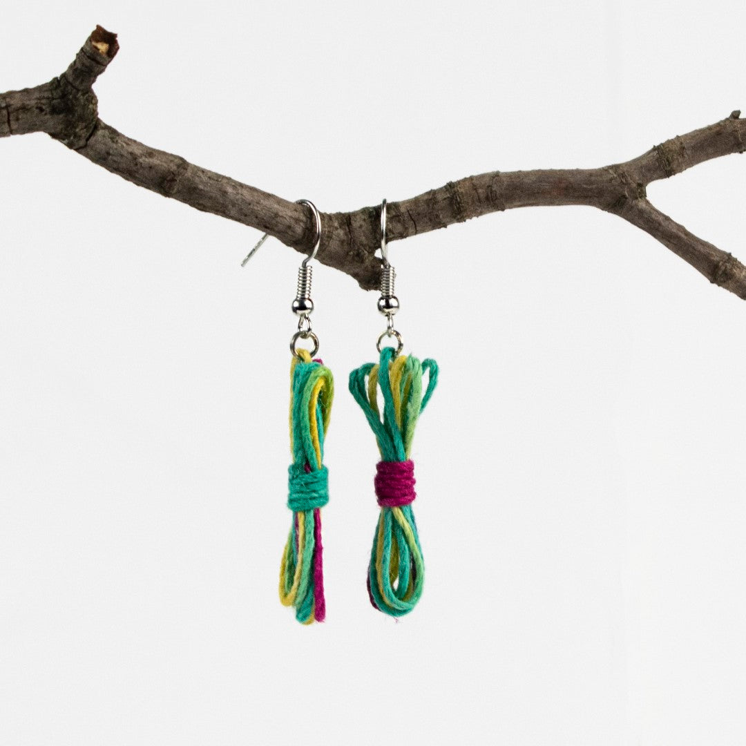 Bondage Rope Earrings - Bondage Earrings - BDSM Earrings - Kink Earrings