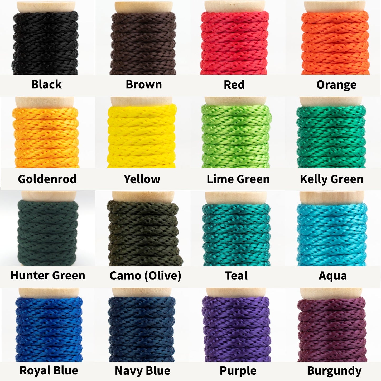 Custom Length Bondage Rope - MFP - 1/4" (~6mm) - Solid Braid