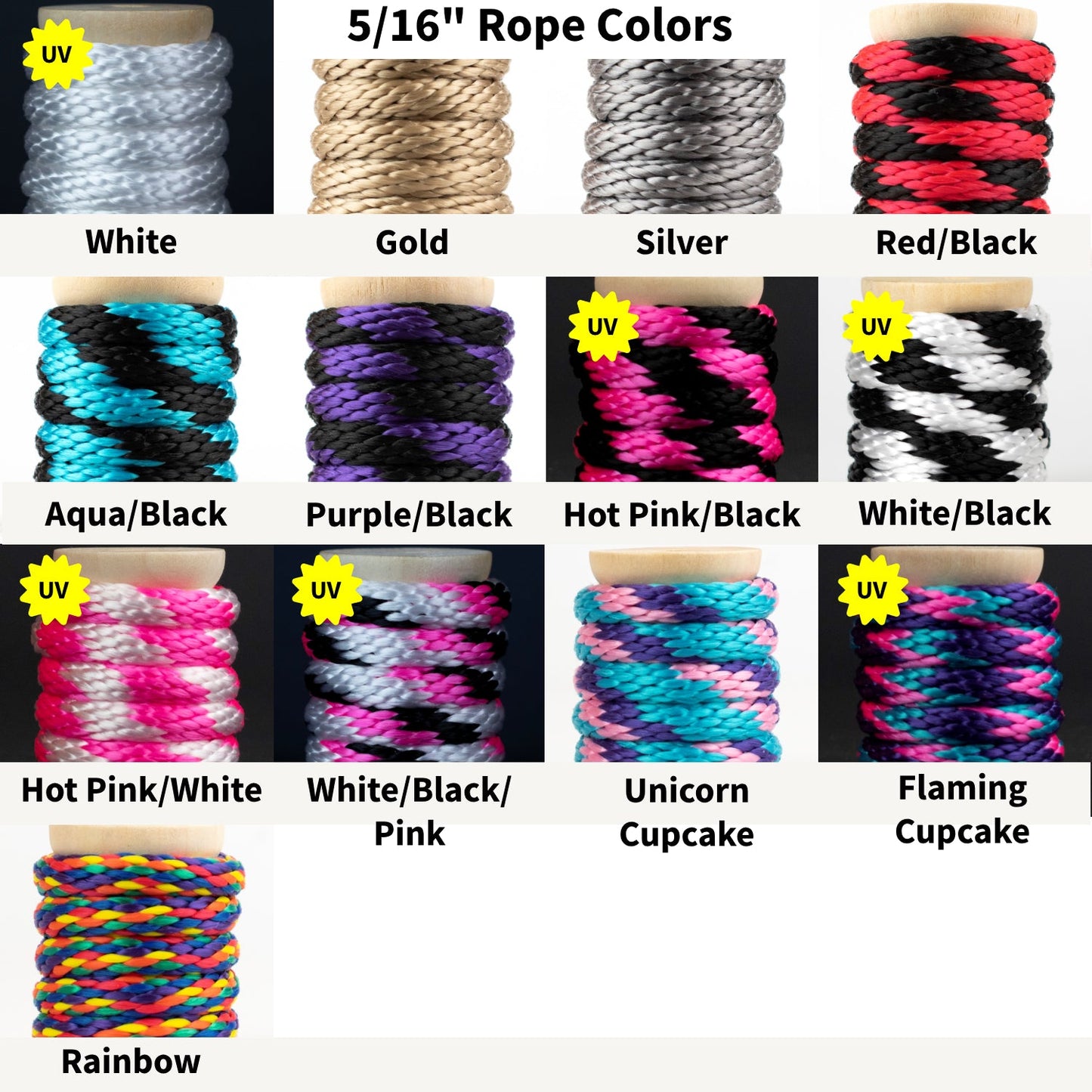 Bondage Rope Color Sample pack – MFP – POSH