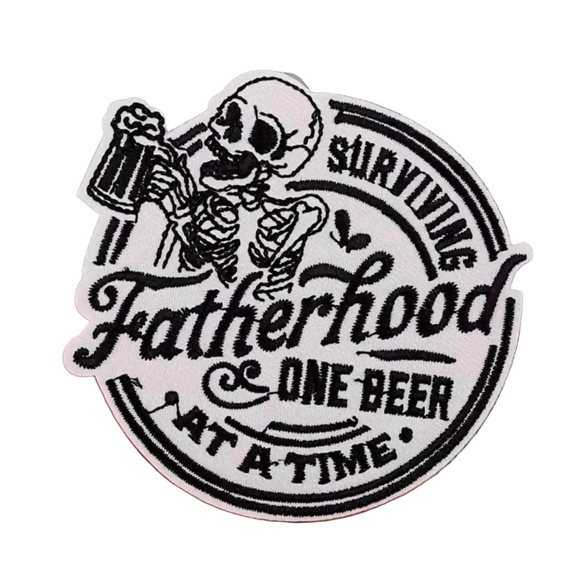 Fatherhood Embroidered Patch