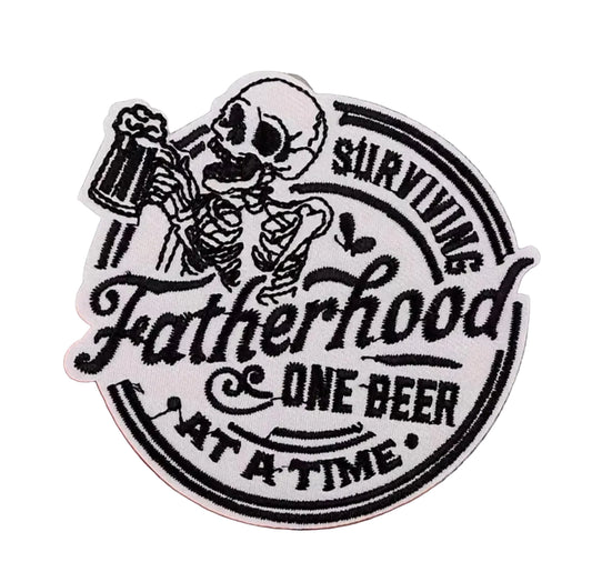 Fatherhood Embroidered Patch