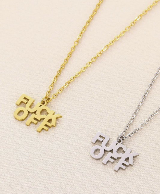 F Off Necklace