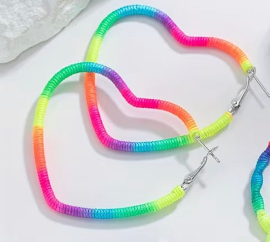 Neon Glow Earrings