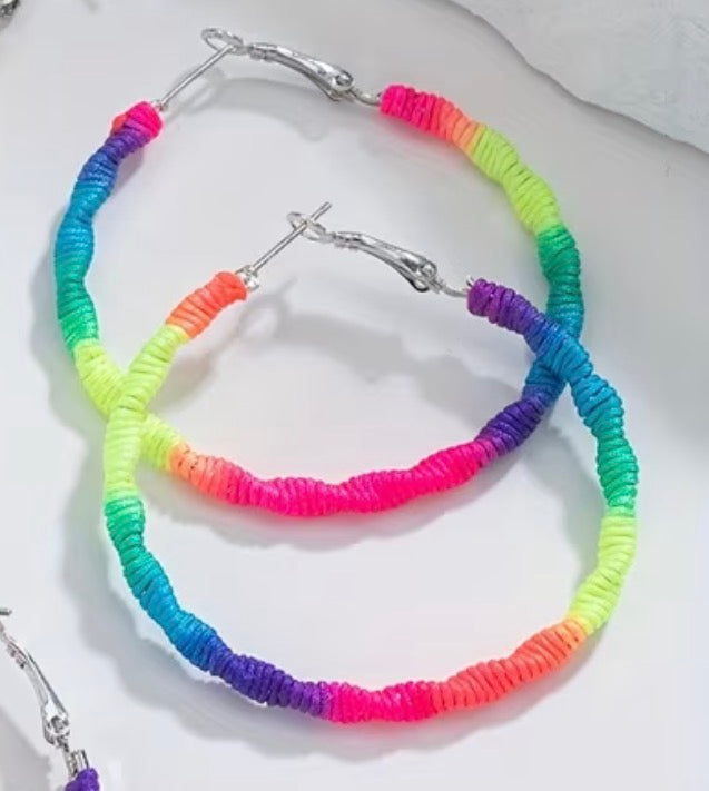 Neon Glow Earrings