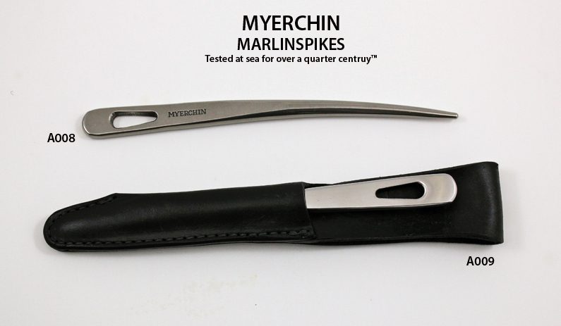 Myerchin Marlinspike with Leather Sheath