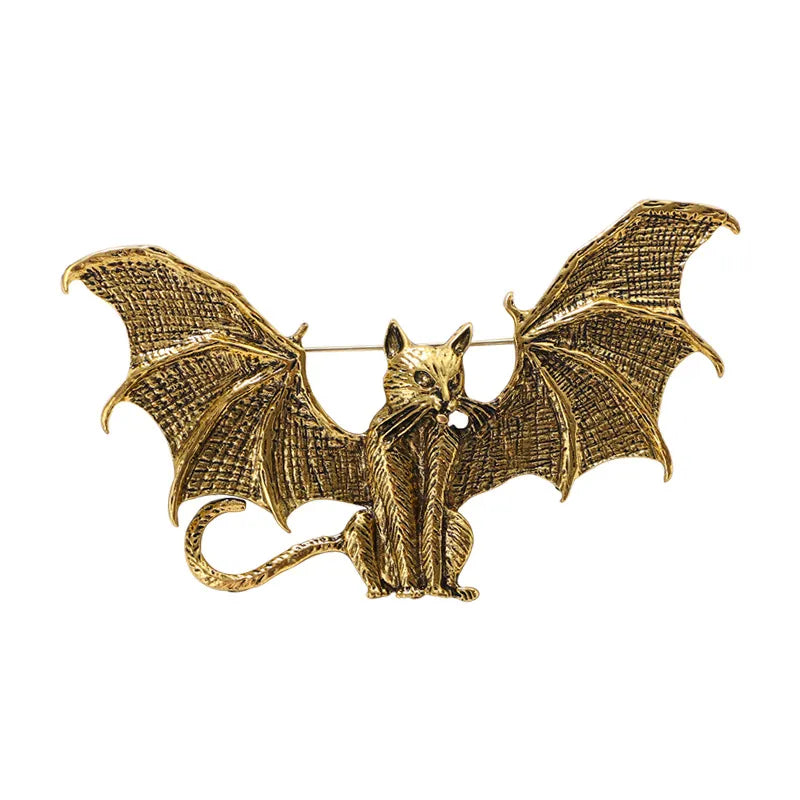 Winged Cat Pin