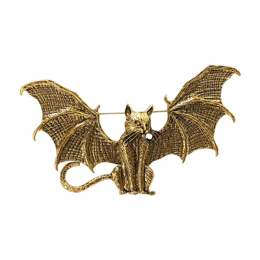 Winged Cat Pin