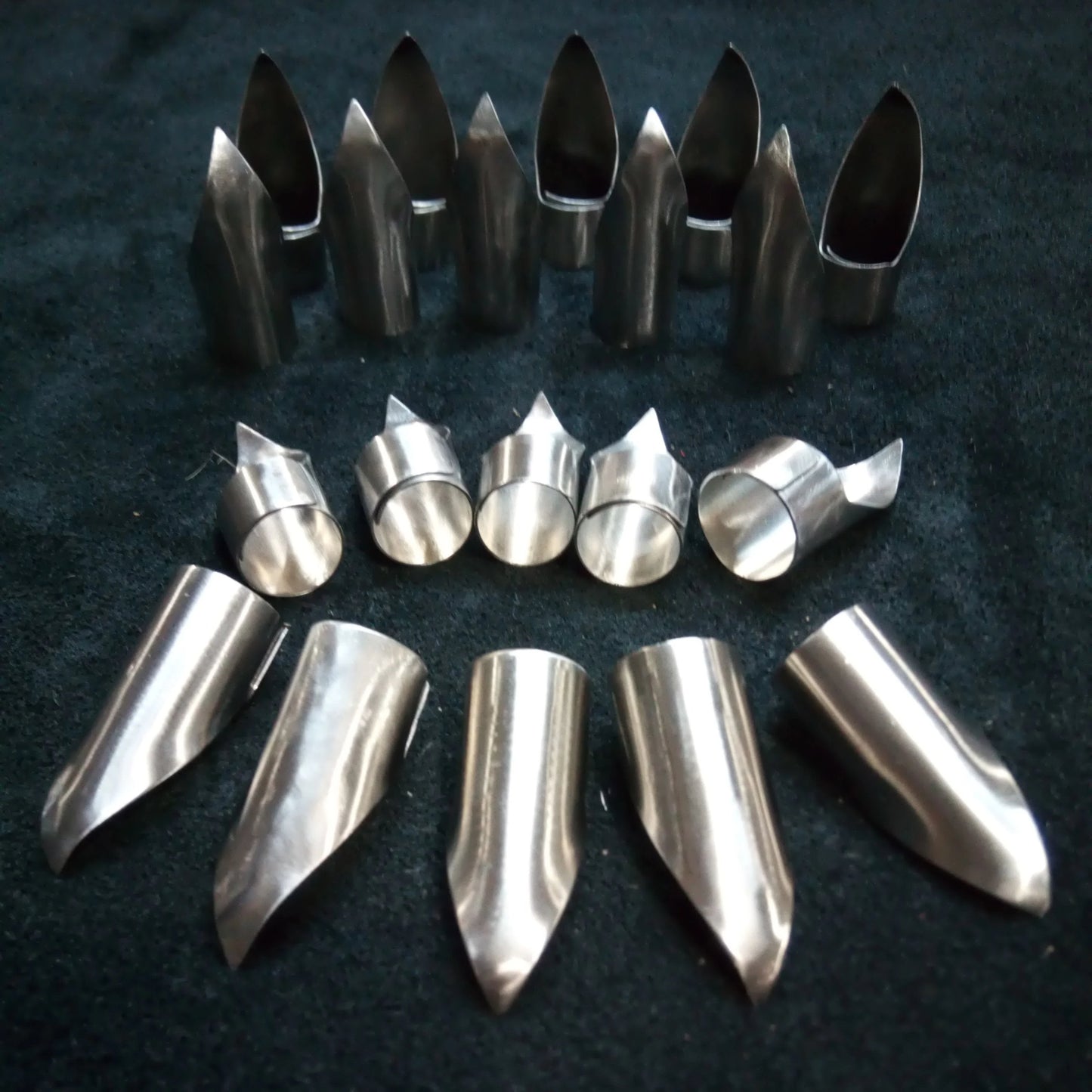Agreeable Agony Steel Claws - Metal Fingertip Claws