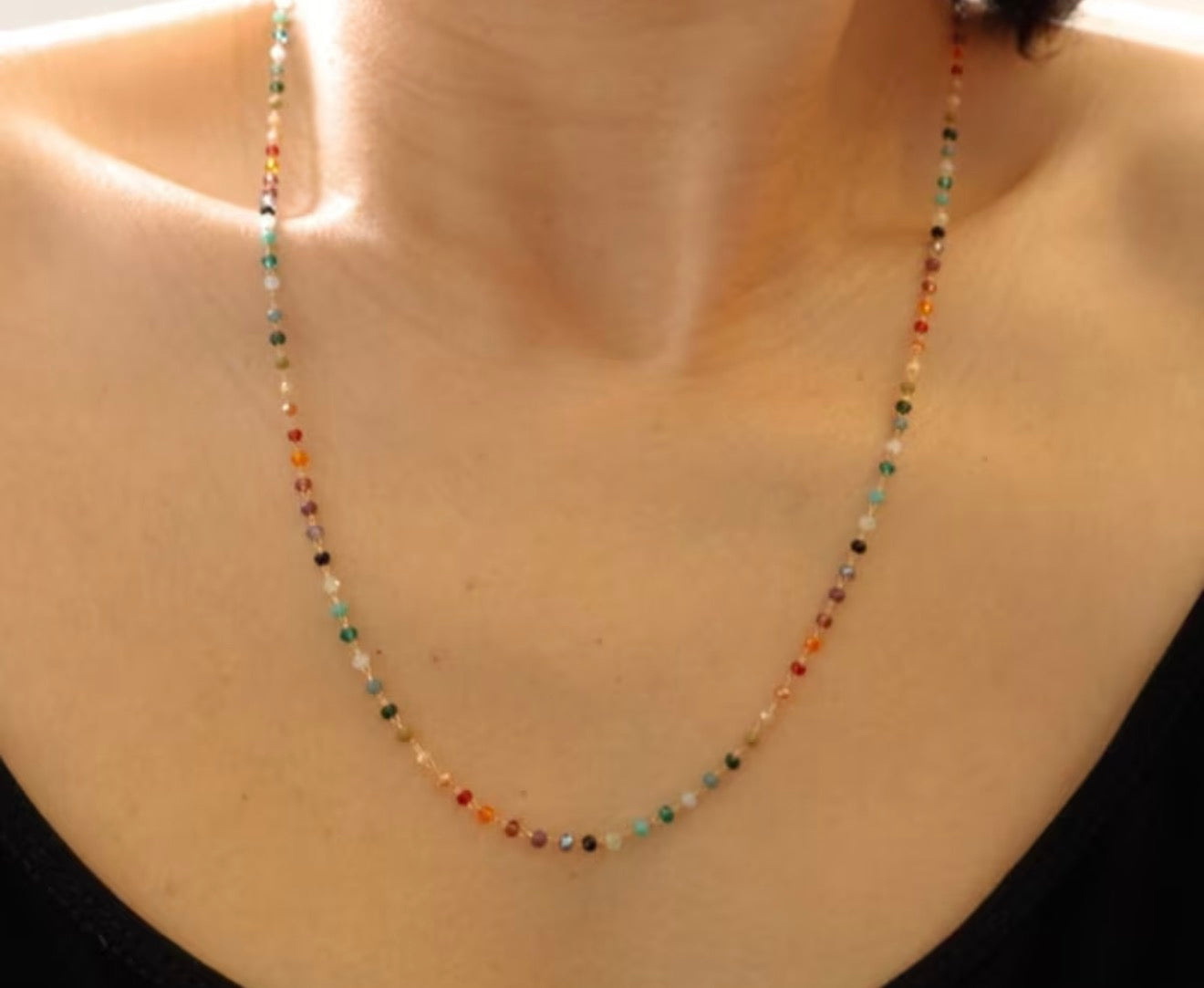 Multicolor Beaded Necklace