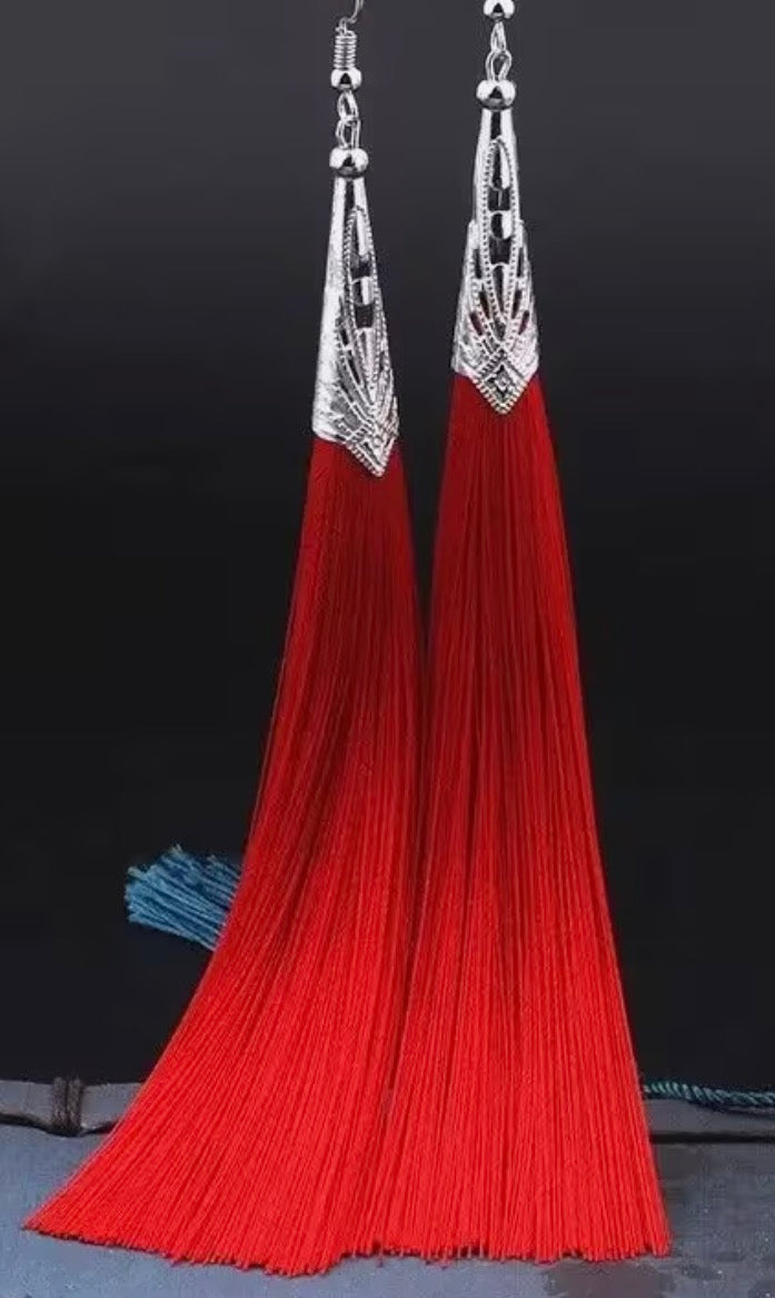 Fringe Drop Earrings