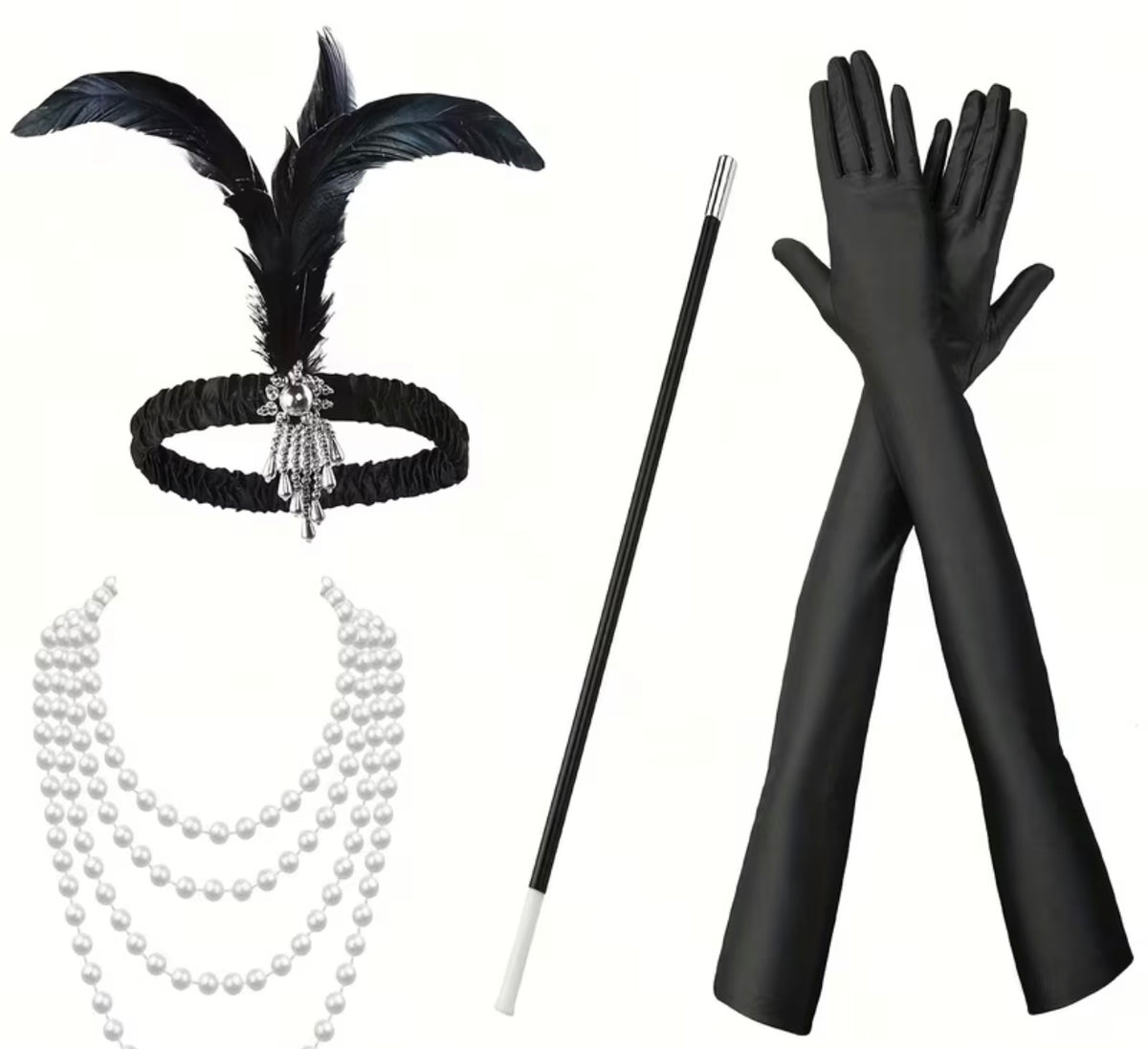 Feather and Pearl Bordello Set