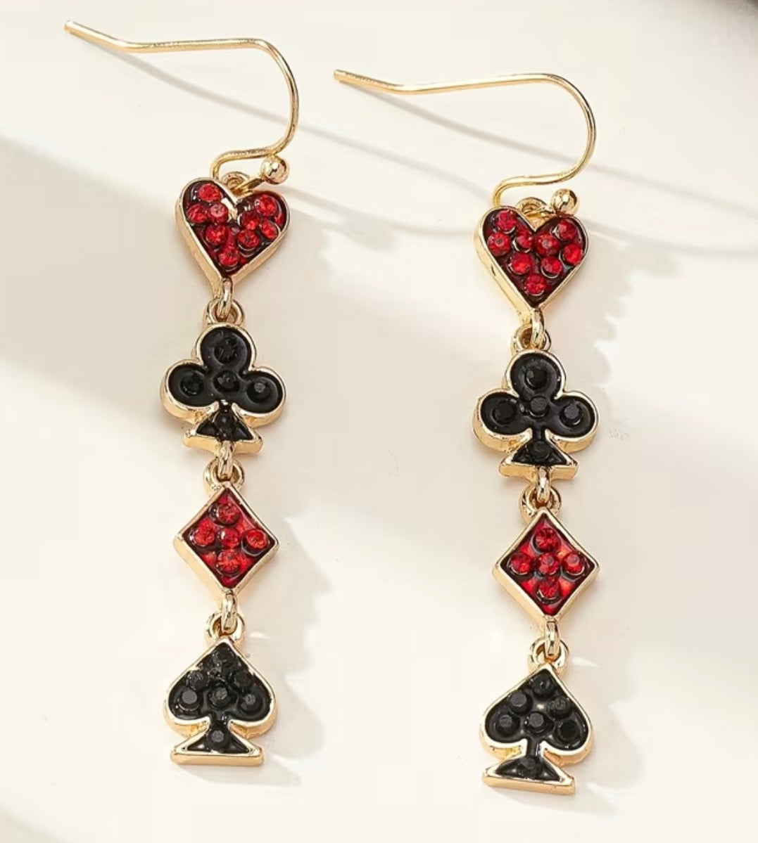 Suit of Cards Earrings