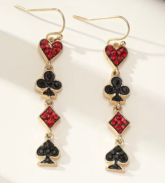 Suit of Cards Earrings