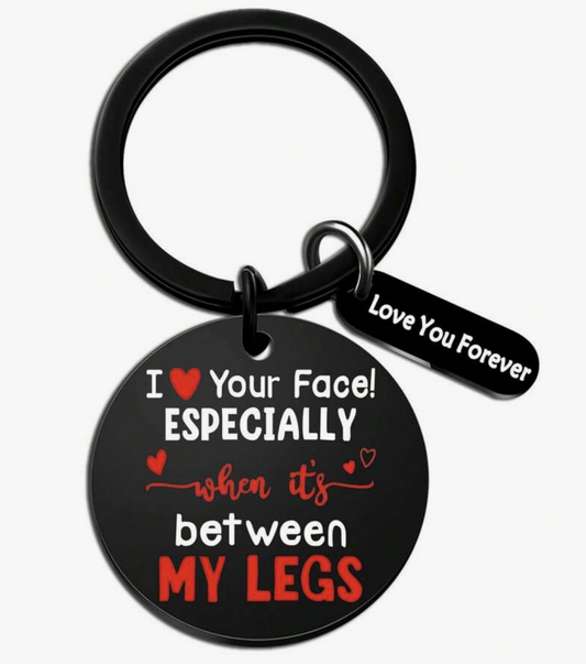 Love Your Face Key/Bag Charm