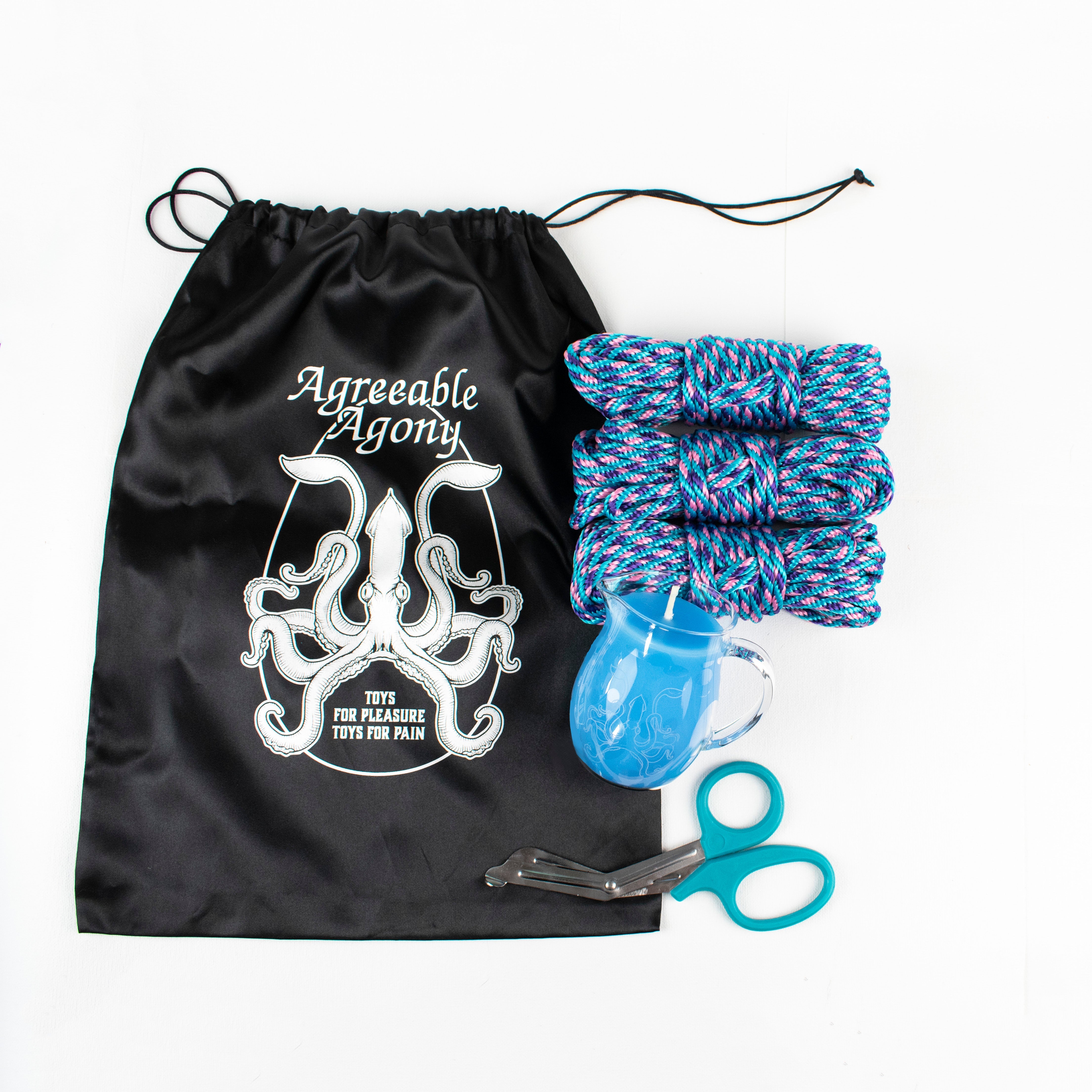 Hot Wax & Bondage Rope Starter Kit – Pitcher Candle & MFP Rope with St ...