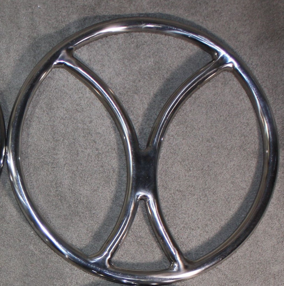 Classic Stainless Steel Suspension Rings 9in and 6in